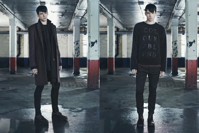 AllSaints AW14 Menswear Lookbook
