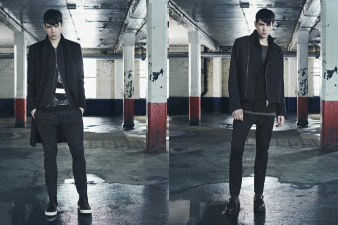 AllSaints AW14 Menswear Lookbook