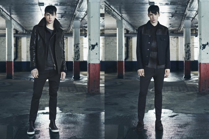 AllSaints AW14 Menswear Lookbook