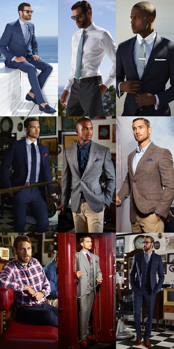 Recent T.M.Lewin Menswear Campaigns/Lookbooks