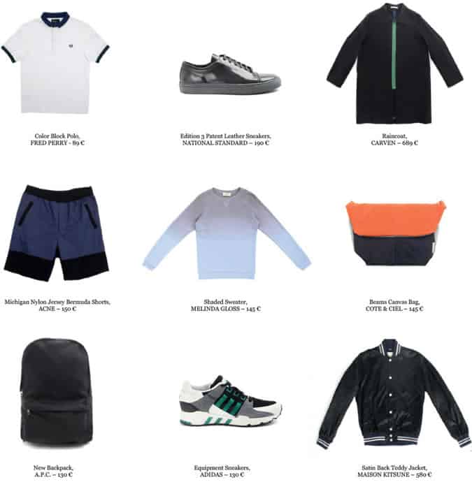 Menlook.com - Spring/Summer 2014 Lookbook - Recommended Sportswear Products