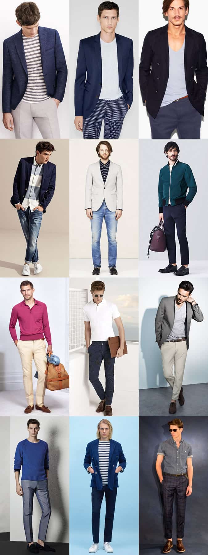 Men's Dress Down Friday Outfit Examples - Using Separates