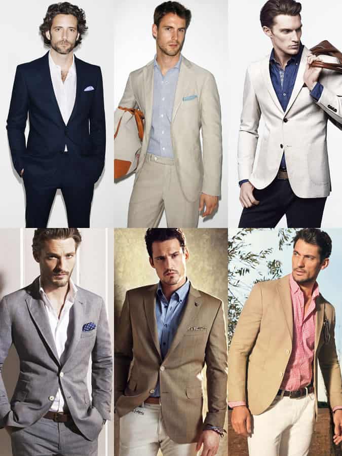 Men's Tie-Less Business Outfit Inspiration Lookbook