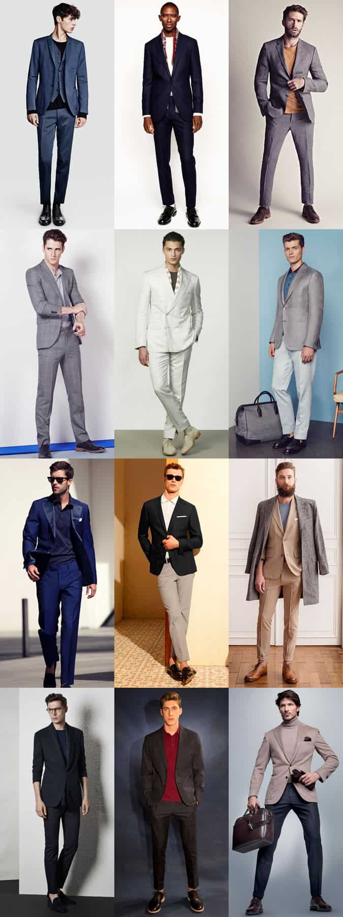 Men's Polos/T-Shirts With Tailoring Outfit Inspiration Lookbook