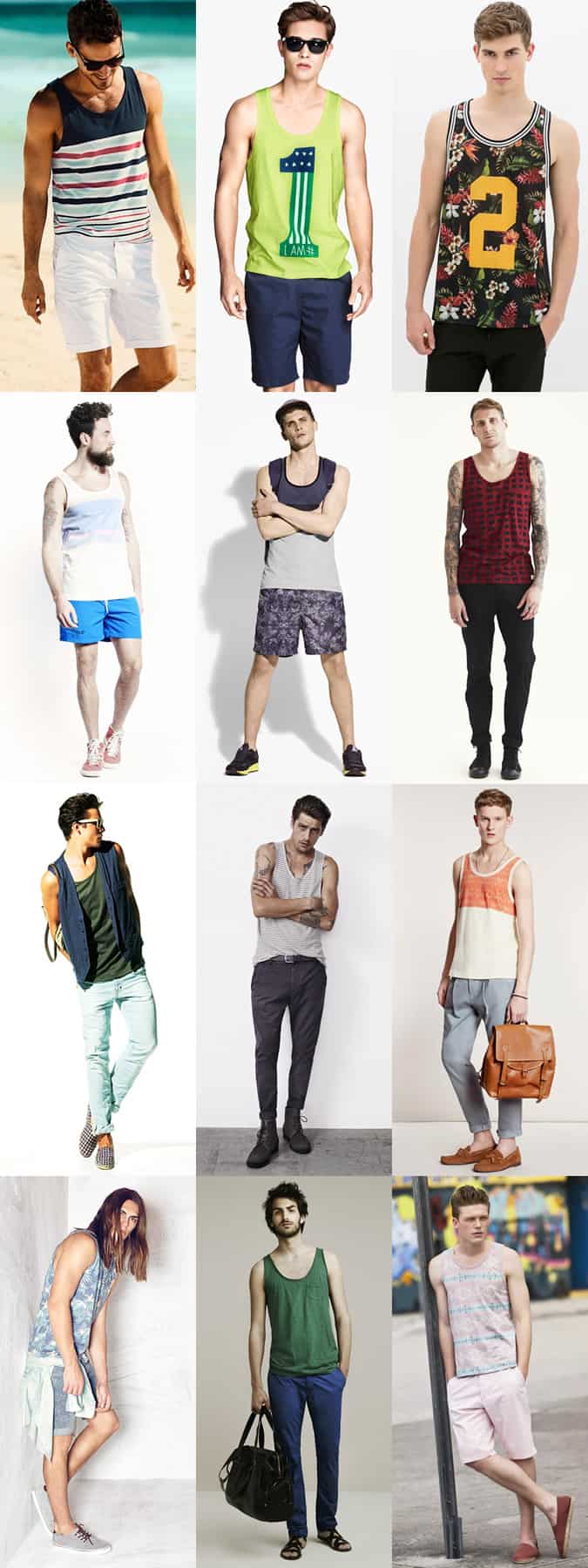 Men's Statement Vest Outfit Inspiration Lookbook
