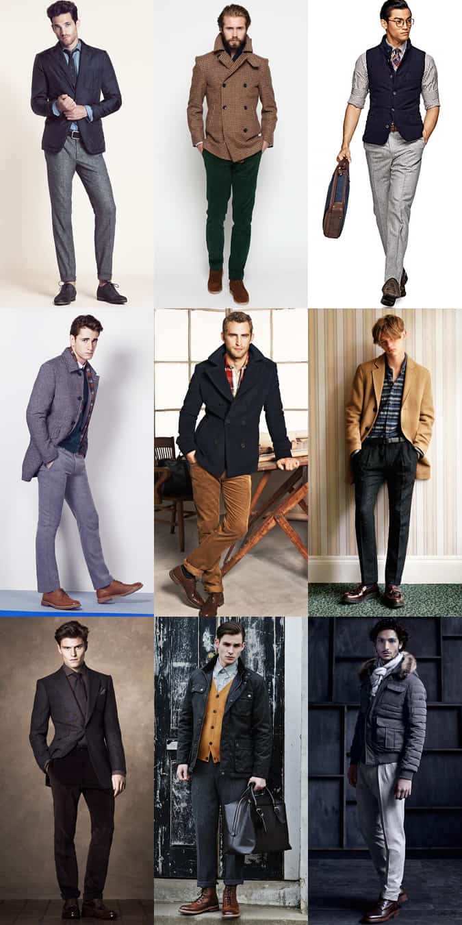Men's Heavyweight Trousers - Autumn/Winter Outfit Inspiration Lookbook