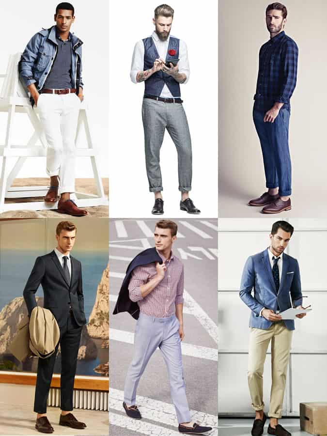 Men's Sockless Outfit Inspiration Lookbook