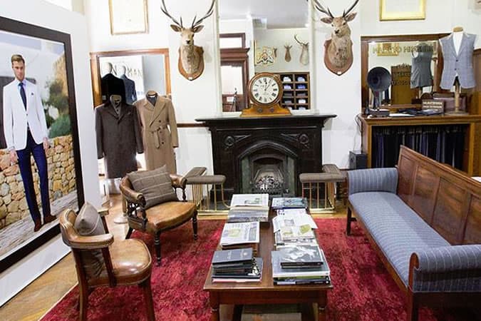 Inside Huntsman Bespoke Tailors - No. 11 Savile Row, London