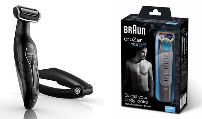 Philips BodyGroom & Braun CruZer Body Trimmer