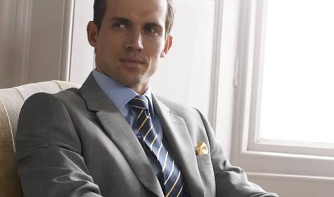 A Men's Super Wool Suit