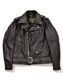 Schott Perfecto x Lightning Limited Edition Leather Jacket Black