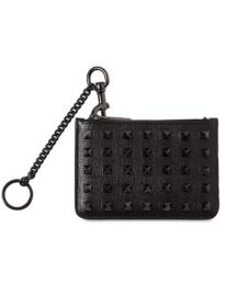 Valentino Garavani Ruthenio studs leather card case