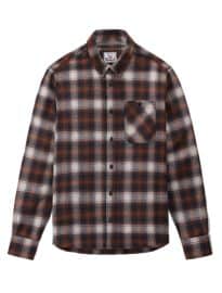 Woolrich Wool Blend Trout Run Plaid Flannel Shirt
