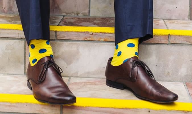 Men's Socks & Trouser Pairings - Bold Socks