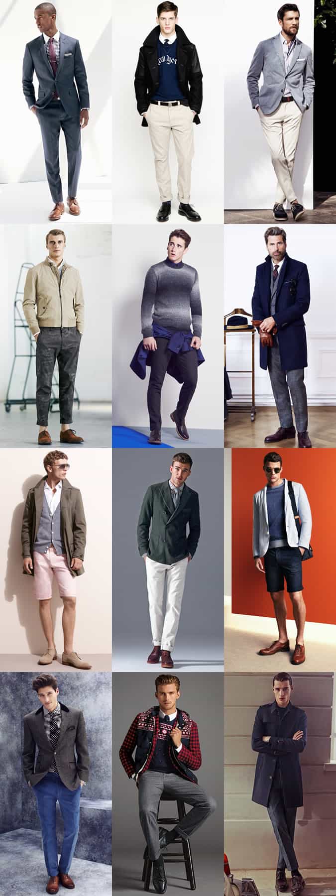 Men's Brogues Outfit Inspiration Lookbook