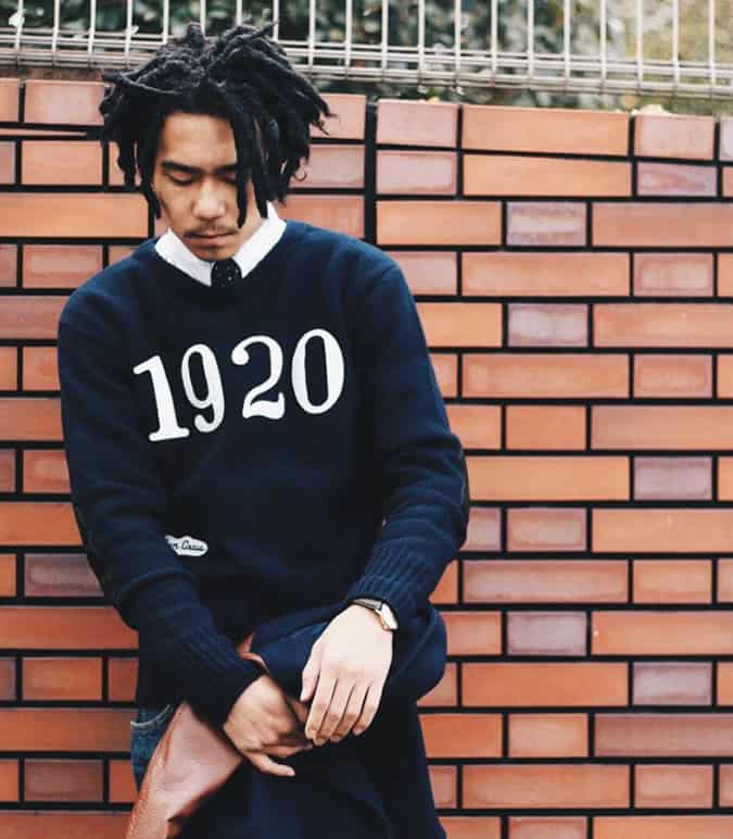 1920 slogan Knit Sweater
