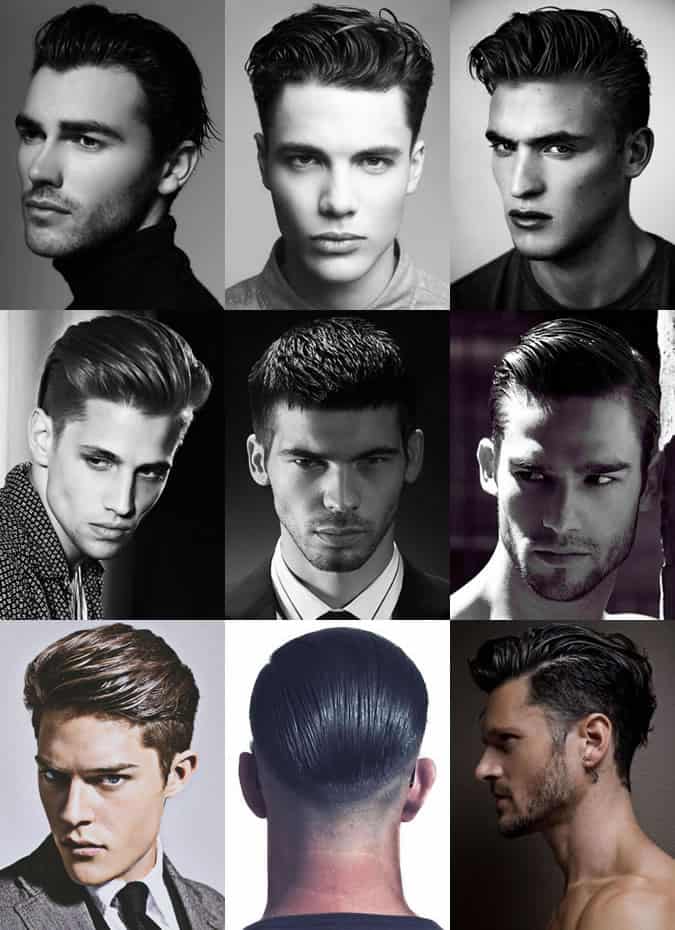 Men's Wet Look Party Season Hairstyles
