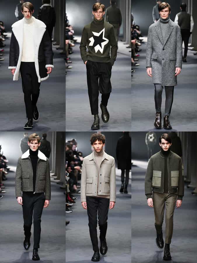 Neil Barrett AW15 Menswear Collection Shown At Milan Fashion Week
