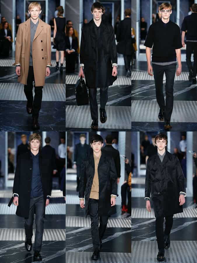 Prada AW15 Menswear Collection Shown At Milan Fashion Week