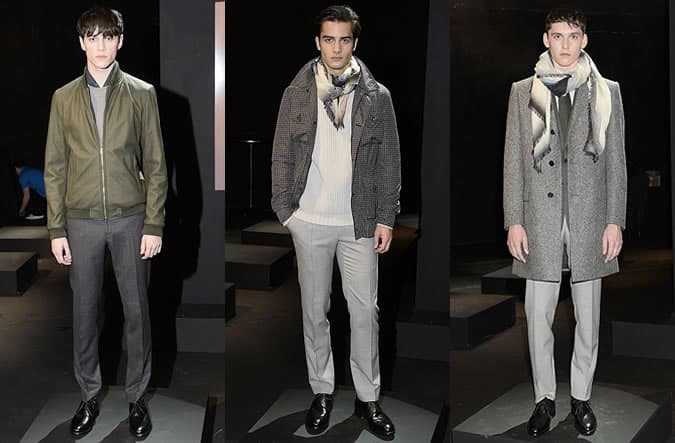 Aquascutum AW15 Runway