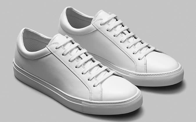 White Leather Sneaker