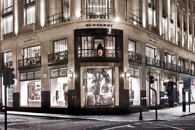 Burberry Regent Street Flagship, Store Front