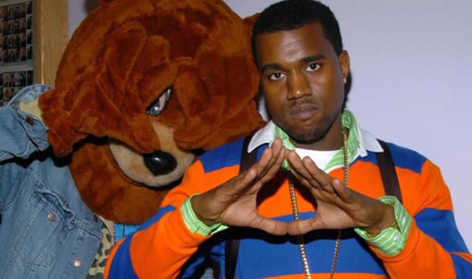 Kanye West College Dropout Era Personal Style