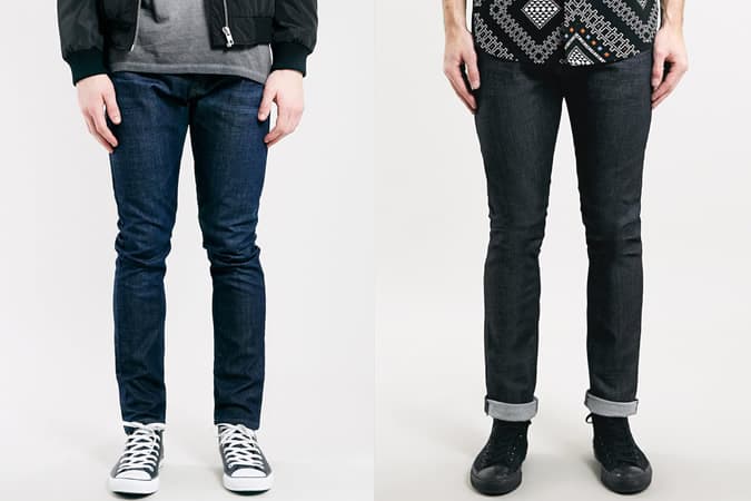 Topman Stretch Slim Jeans