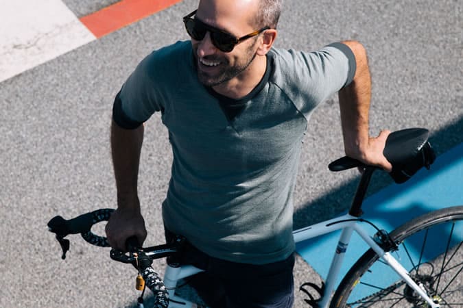 Café du Cycliste striped Suzanne cycling jersey