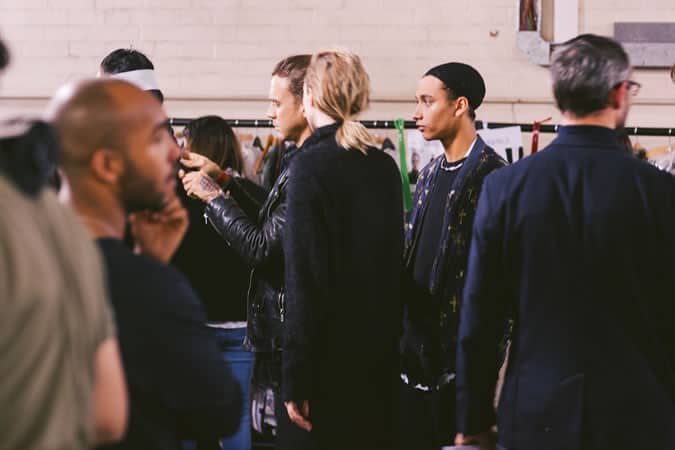 Backstage Access At The Hunter Original AW15 Show