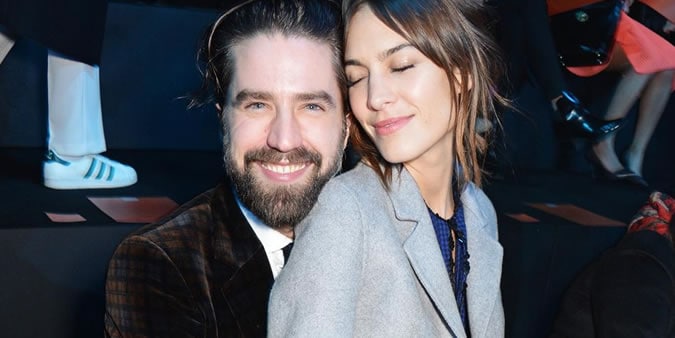 Alexa Chung & Jack Guinness At The Hunter Original AW15 Show