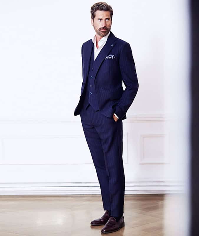 Mango Man Pinstripe Suit