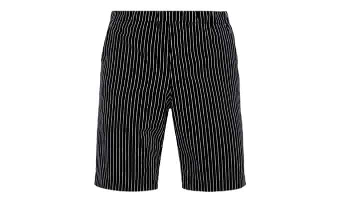 Raey Pinstripe Cotton Shorts
