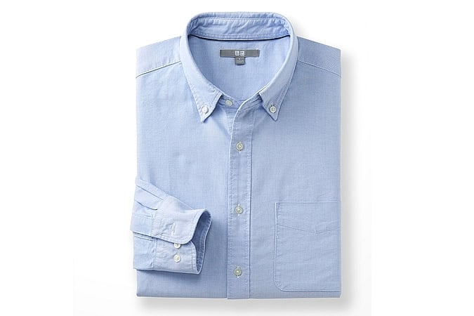 MEN Oxford Long Sleeve Shirt