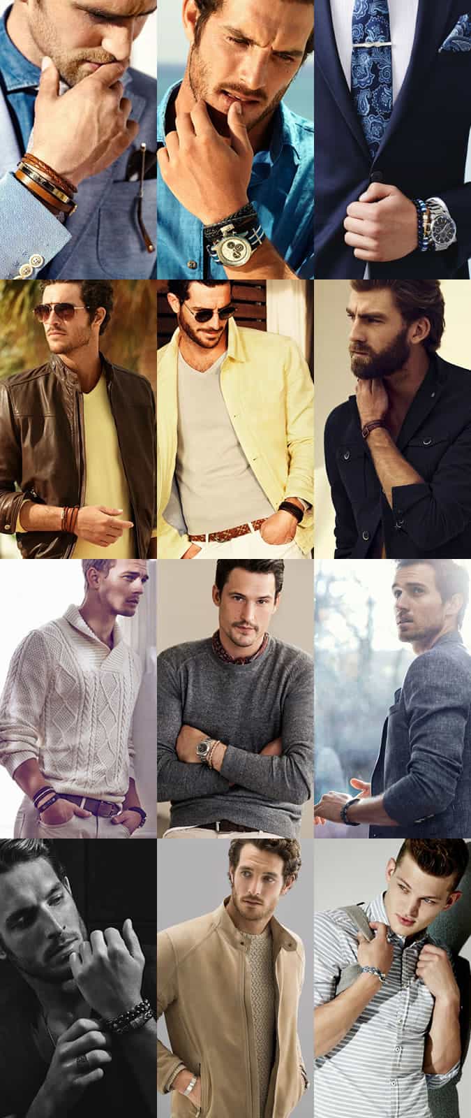Men's Bracelets Lookbook