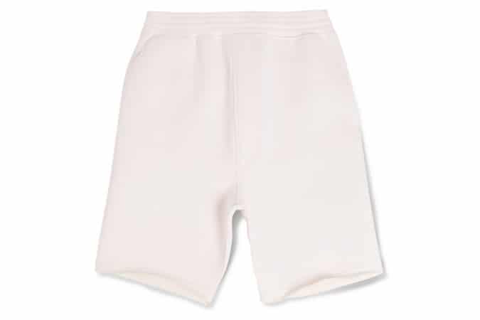 NEIL BARRETT BONDED NEOPRENE SHORTS