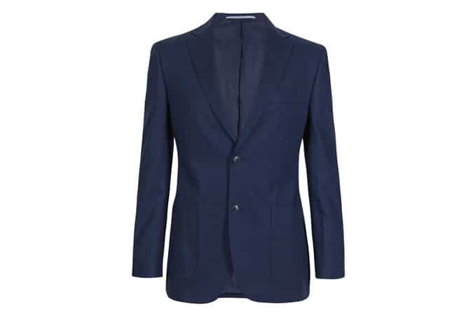 M&S COLLECTION Linen Blend 2 Button Jacket
