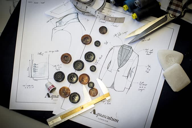 Aquascutum Made-To-Measure Service