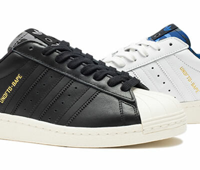 Bape x UNDFTD x Adidas Originals Superstar 80s Trainers