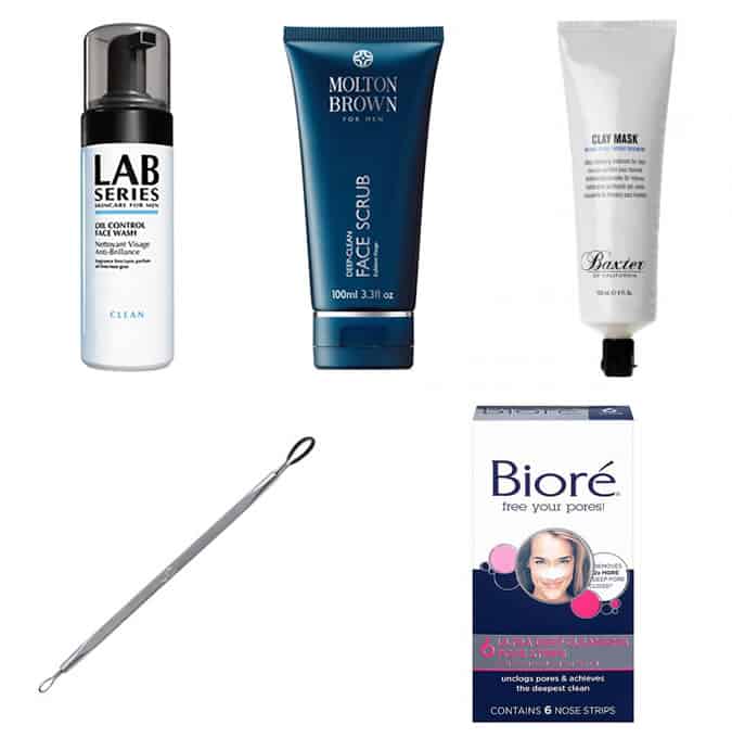 Men's Blackhead Treatment and Prevention Products