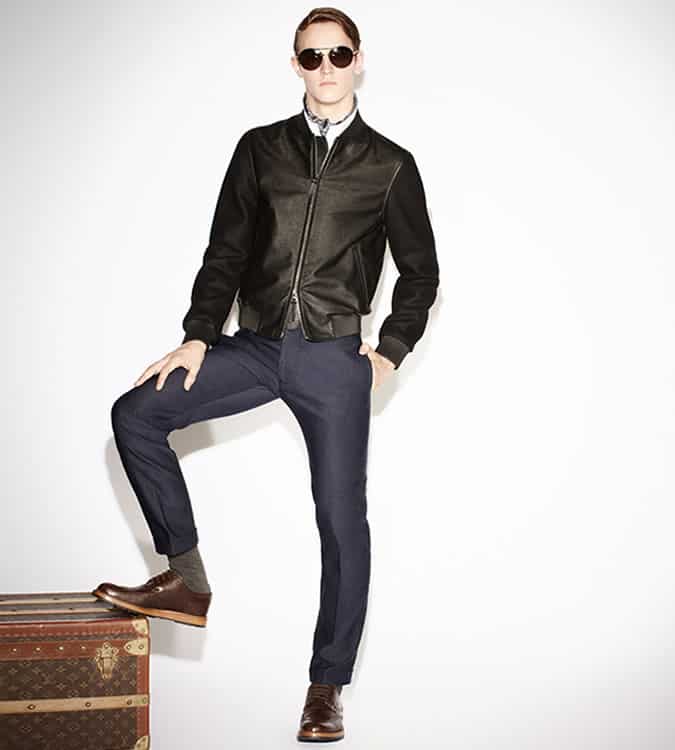 Men's Navy and Black Outfit