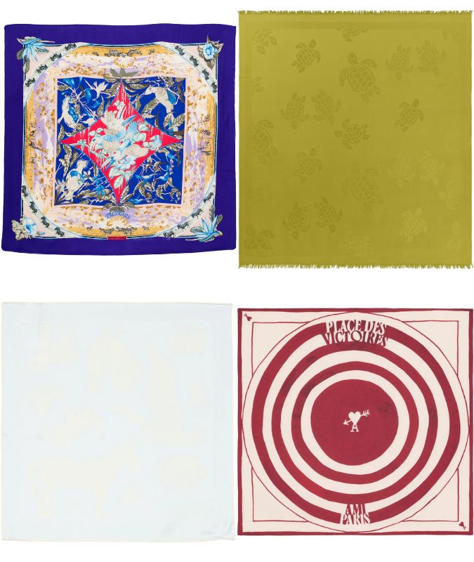 The best scarves, foulards and cravats for men