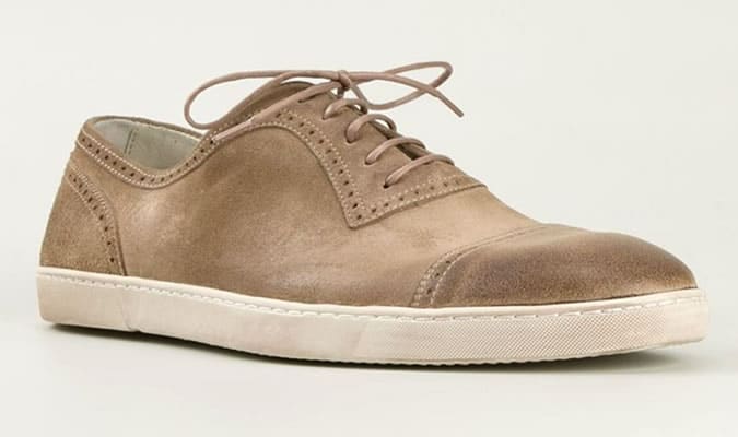 n.d.c. Made By Hand Perforated Lace-Up Shoes