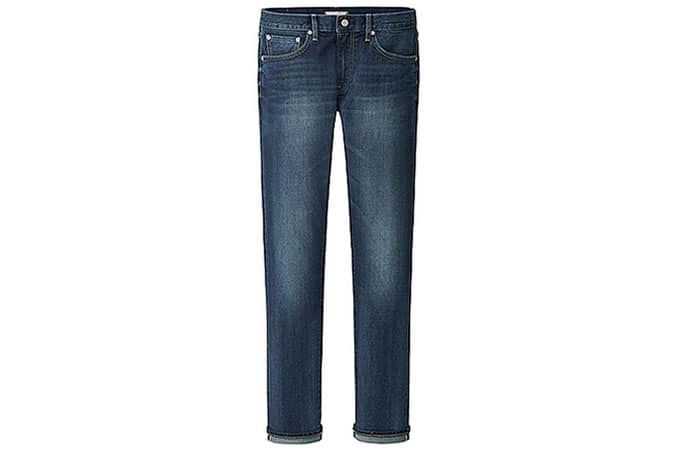 Uniqlo Slim-Fit Straight Stretch Selvedge Jeans