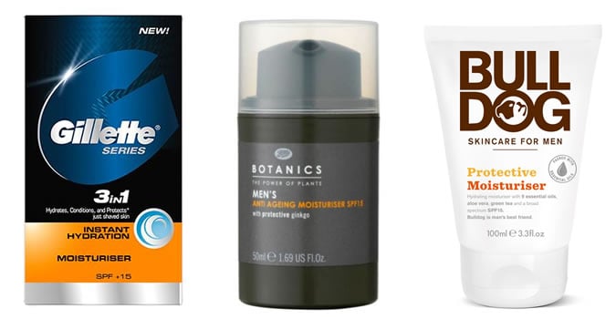 Affordable Men's SPF Moisturisers