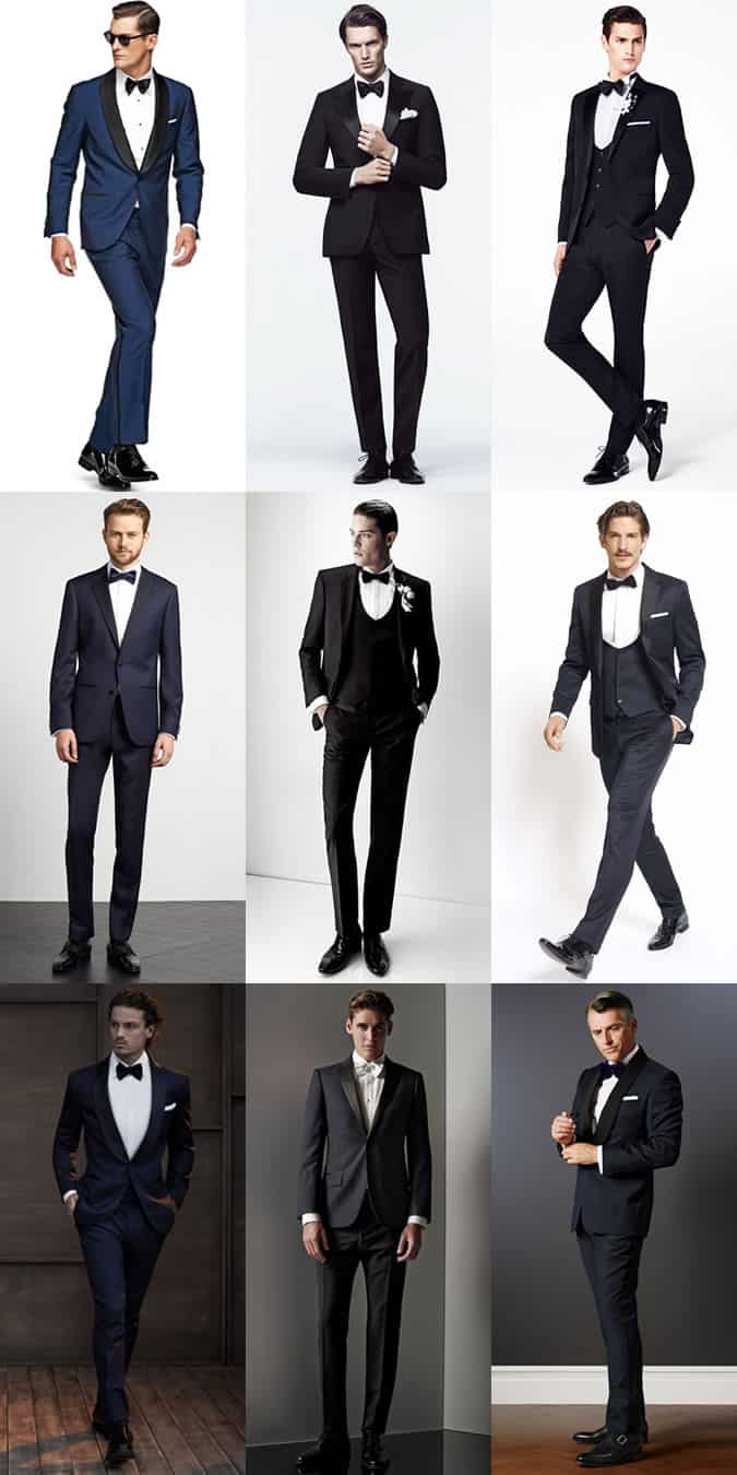 Men's Wedding/Groom Outfit Inspiration Lookbook - Tuxedos and Dinner Jackets