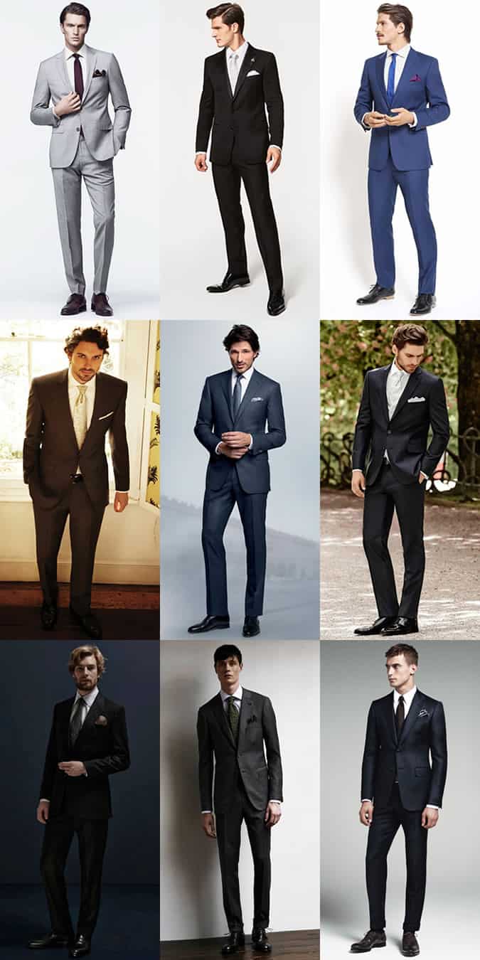 Men's Wedding/Groom Outfit Inspiration Lookbook - Classic Single-Breasted Suits