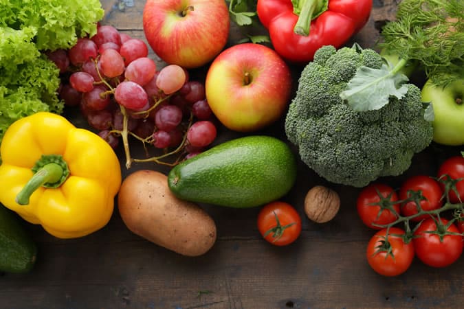 Fruit and vegetables