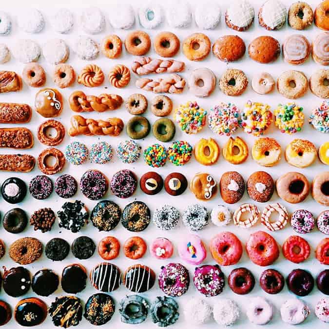 Wright Kitchen Donut Food Gradient