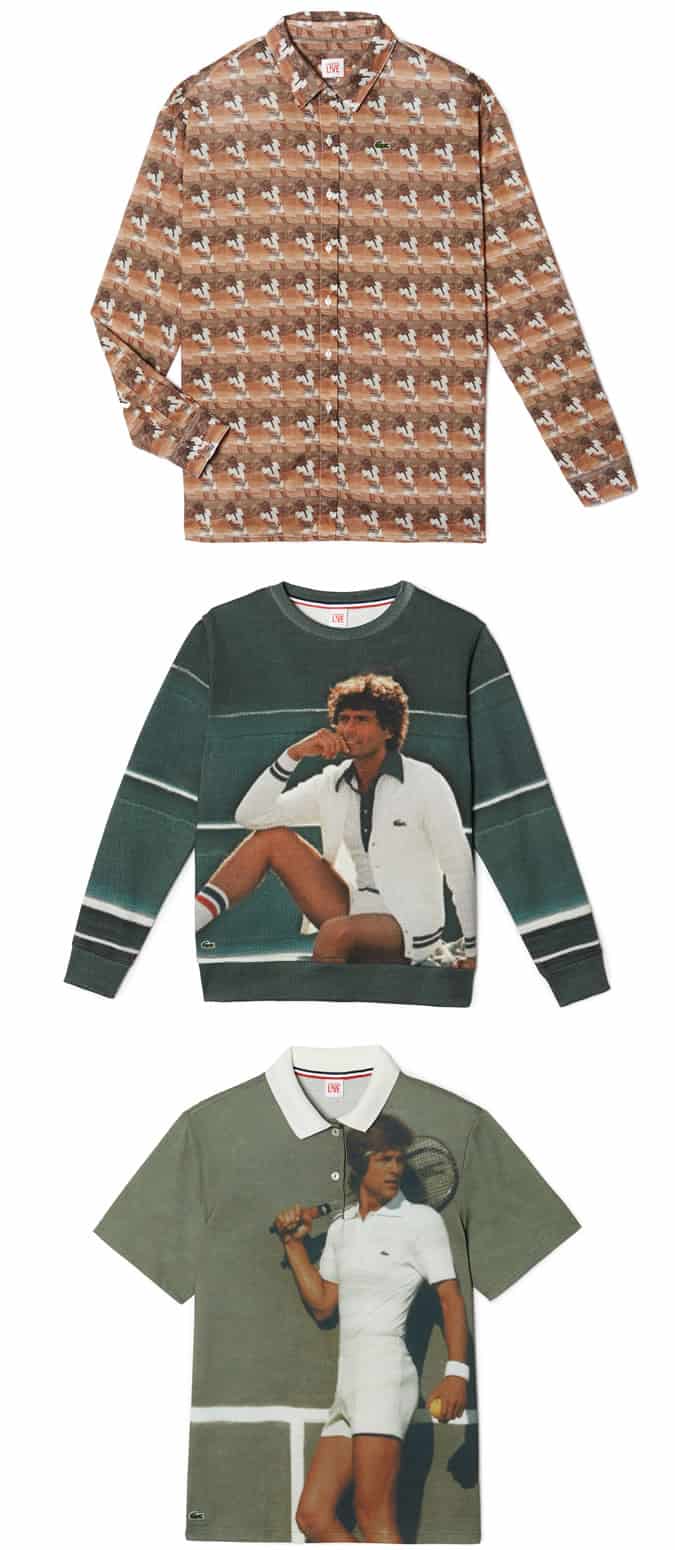 Lacoste L!ve Vintage Ads collection